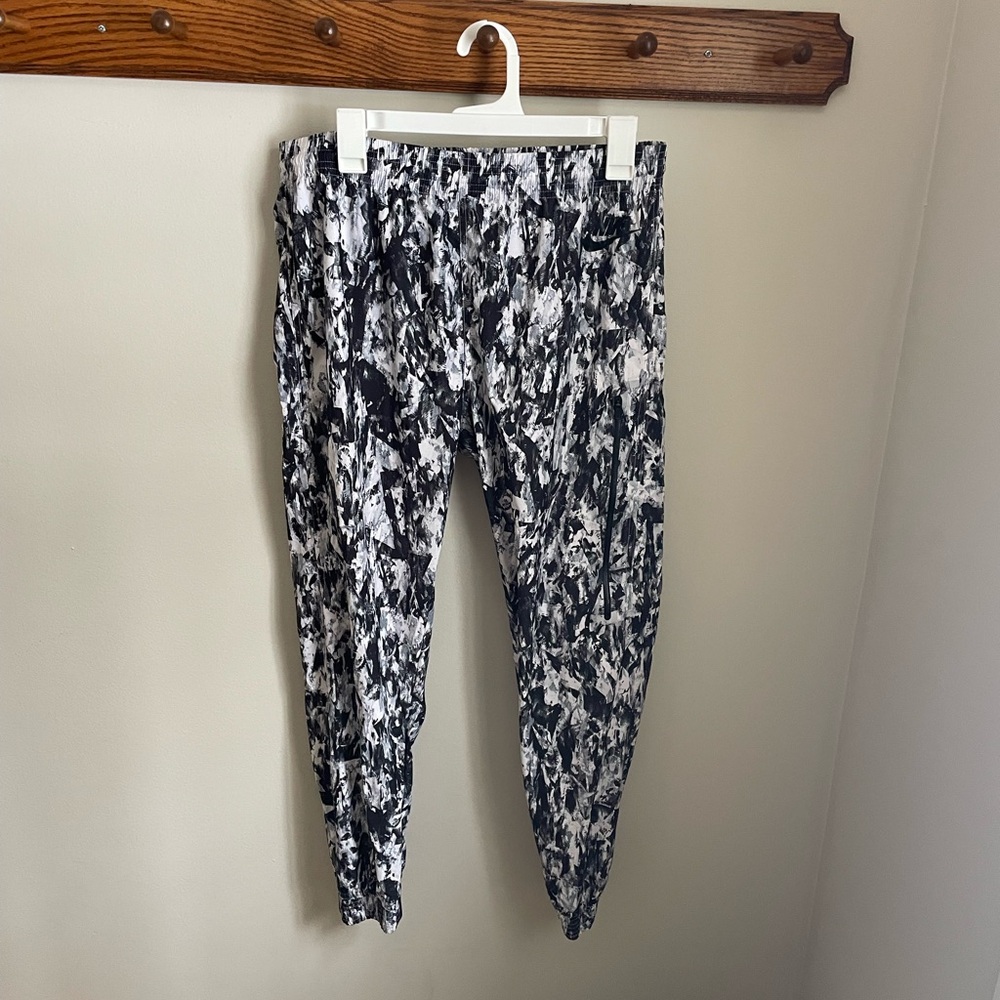 Women’s Black and White Nike Pants
